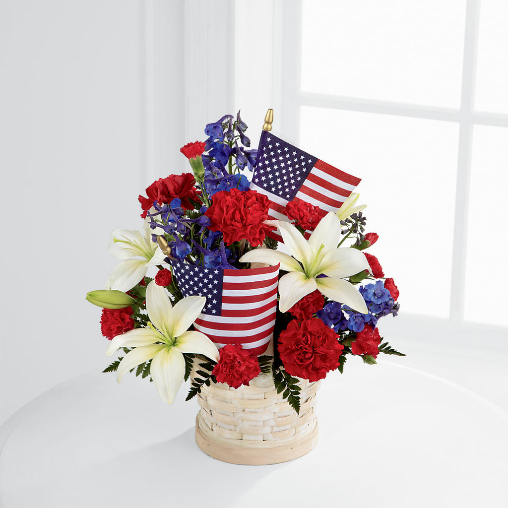 American Glory Bouquet – The Flower House, Eunice LA