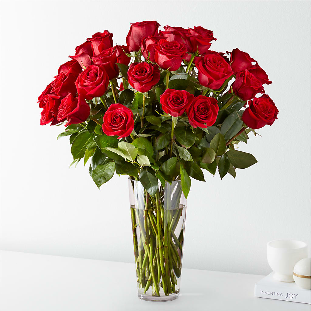 Long Stem Red Rose Bouquet – The Flower House, Eunice LA
