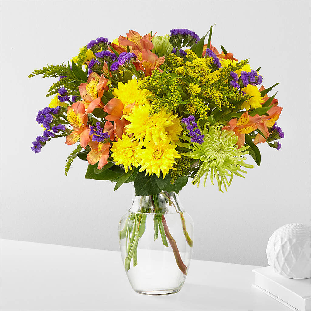Marmalade Skies Bouquet – The Flower House, Eunice LA