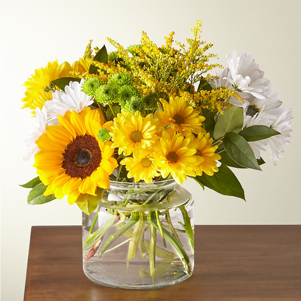 Hello Sunshine Bouquet – The Flower House, Eunice LA