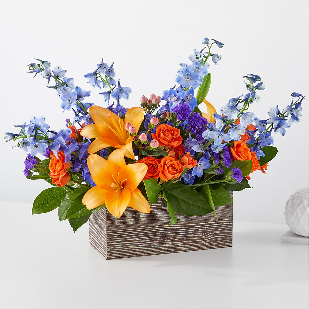 Radiant Citrus Box Bouquet – The Flower House, Eunice LA