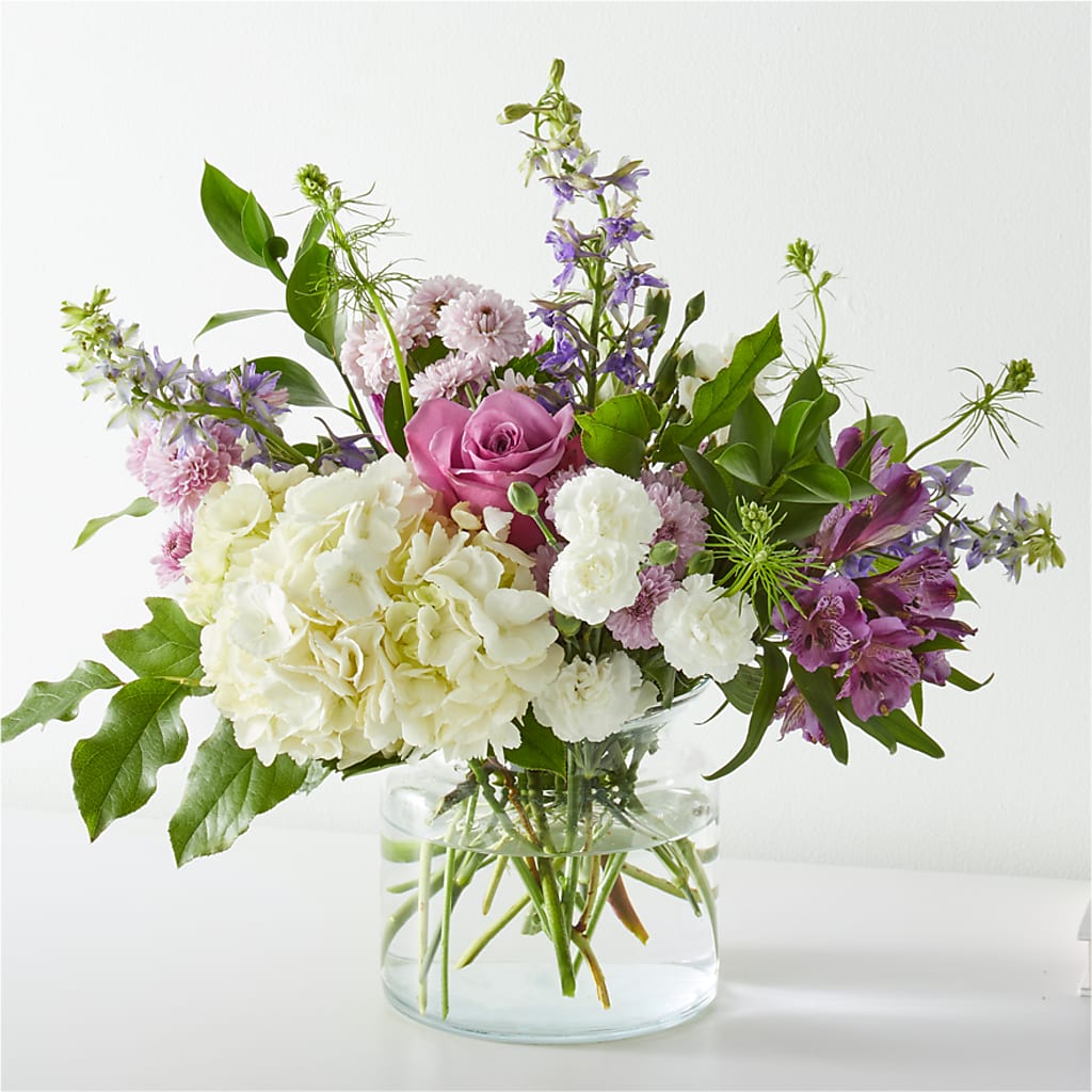 Violet Caress Bouquet – The Flower House, Eunice LA