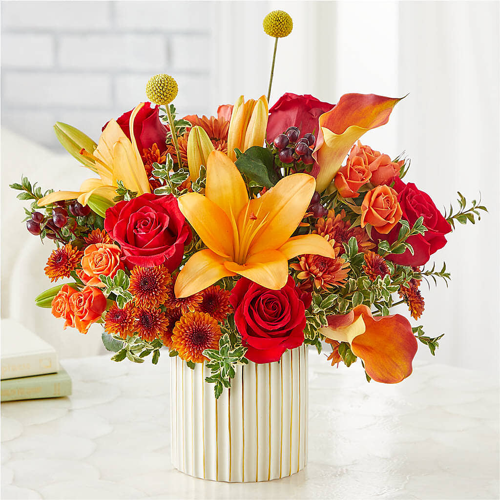 Scarlet Skies Bouquet – The Flower House, Eunice LA