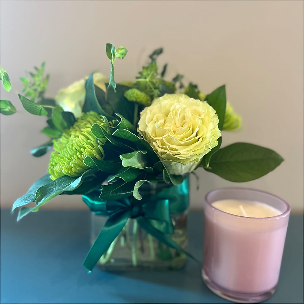 Emerald Forest Bouquet – The Flower House, Eunice LA