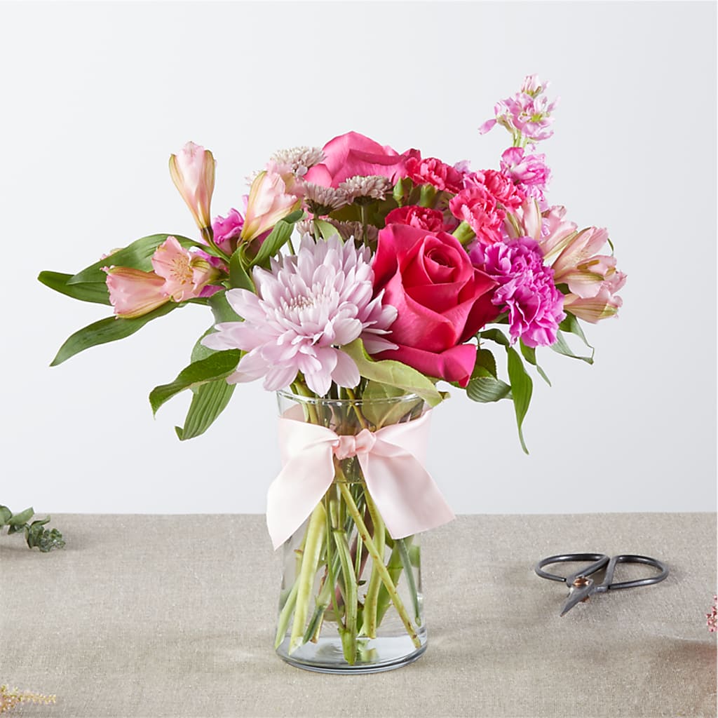 Pink Ribbon - A Florist Original – The Flower House, Eunice LA