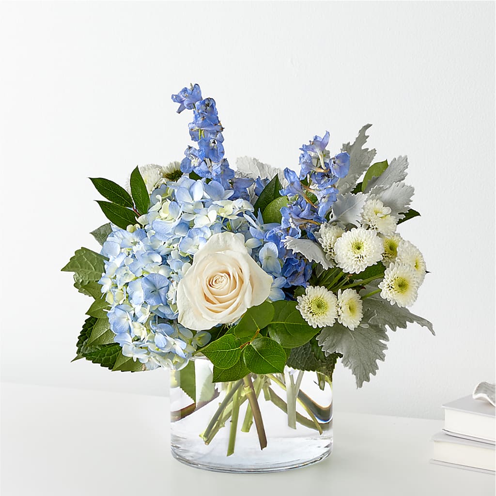 Clear Skies Bouquet – The Flower House, Eunice LA