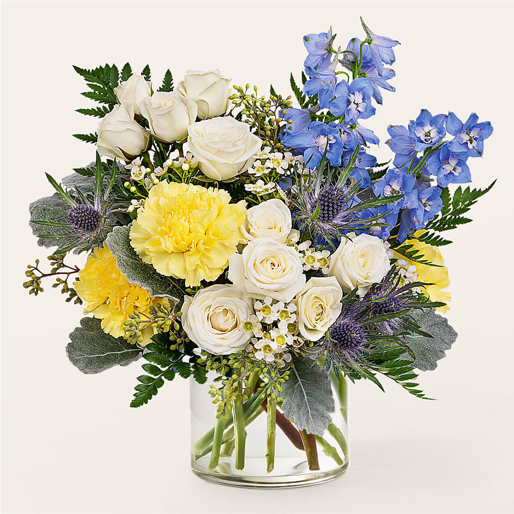 Lemon Sorbet Bouquet – The Flower House, Eunice LA