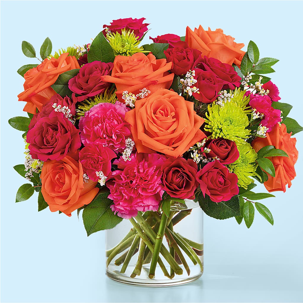 Colorful Carnival Bouquet – The Flower House, Eunice LA