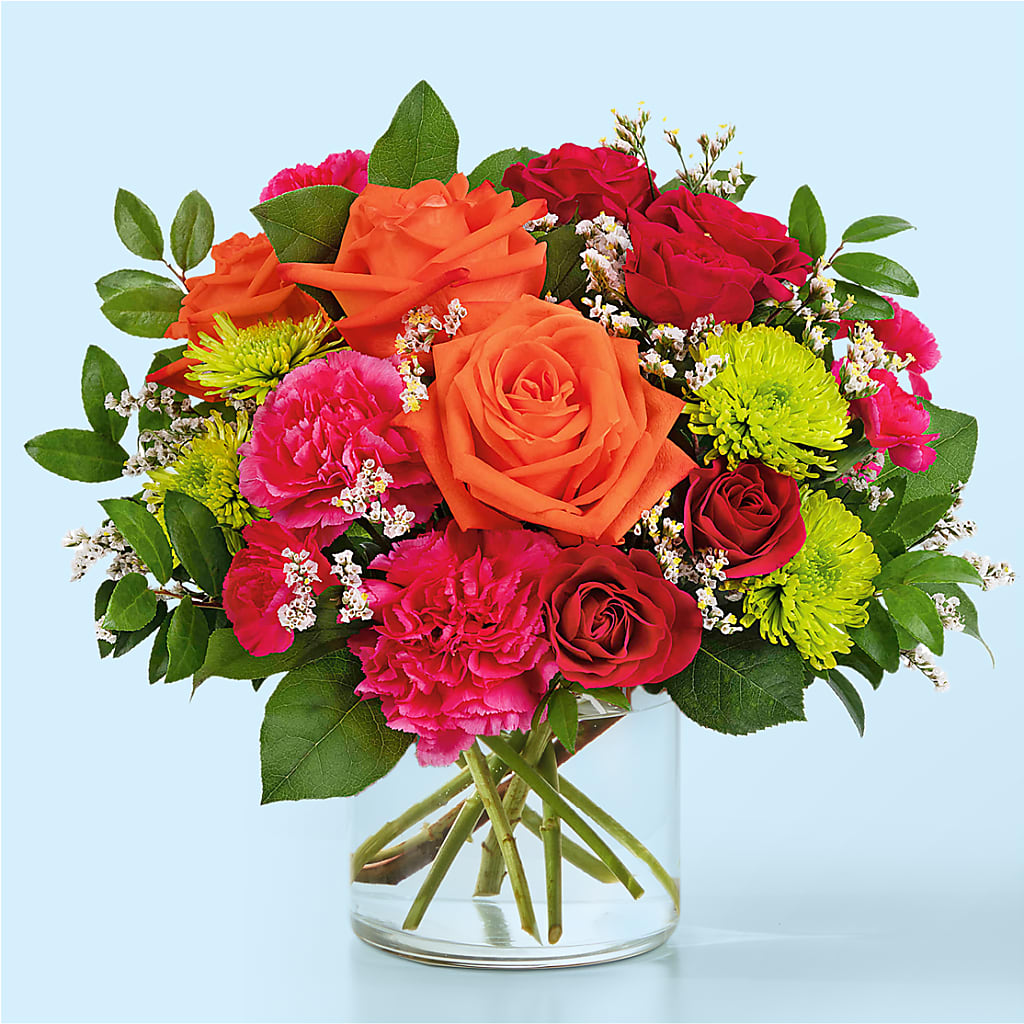 Colorful Carnival Bouquet – The Flower House, Eunice LA