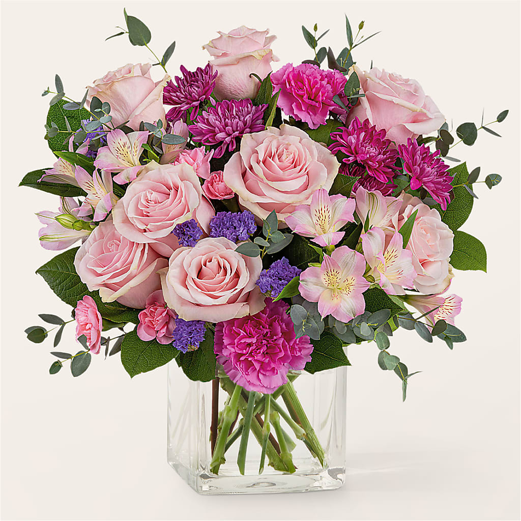Rosy Radiance Bouquet – The Flower House, Eunice LA