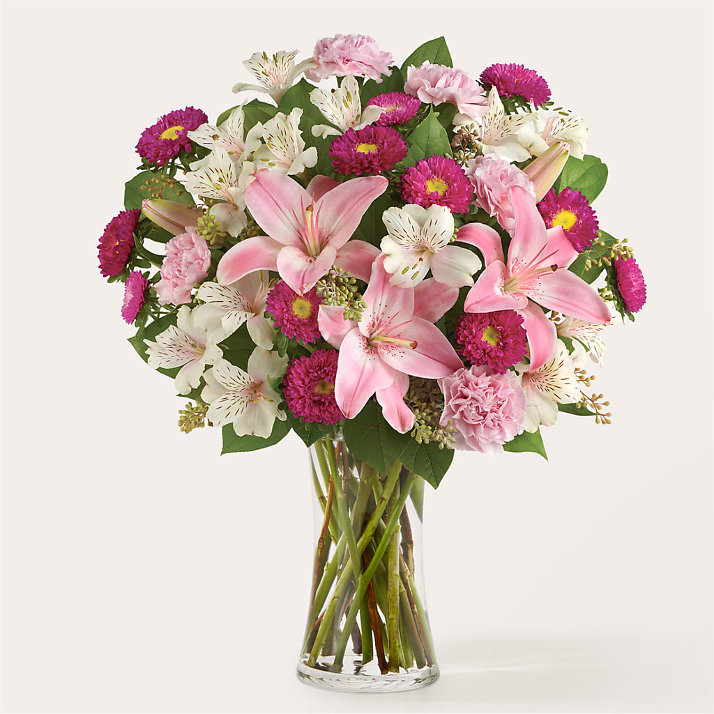 Feeling Fuchsia Bouquet – The Flower House, Eunice LA