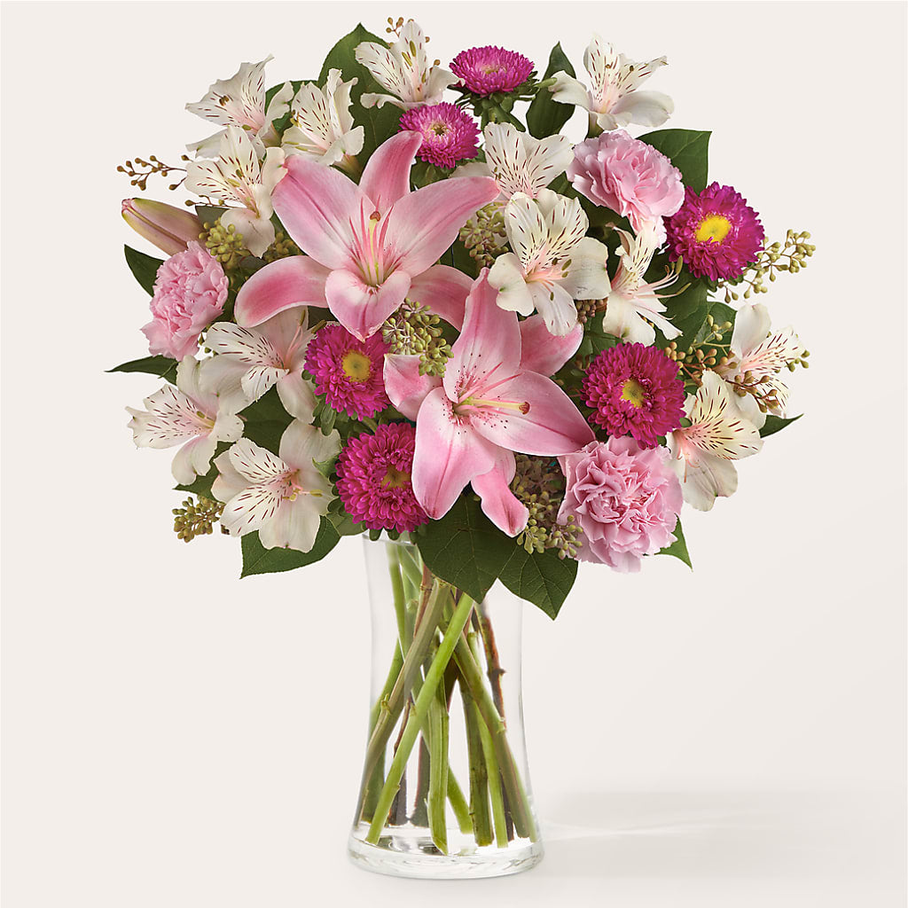 Feeling Fuchsia Bouquet – The Flower House, Eunice LA