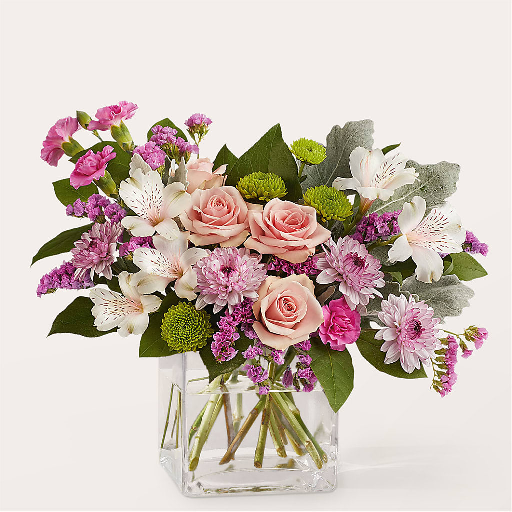 Pink Suede Bouquet – The Flower House, Eunice LA