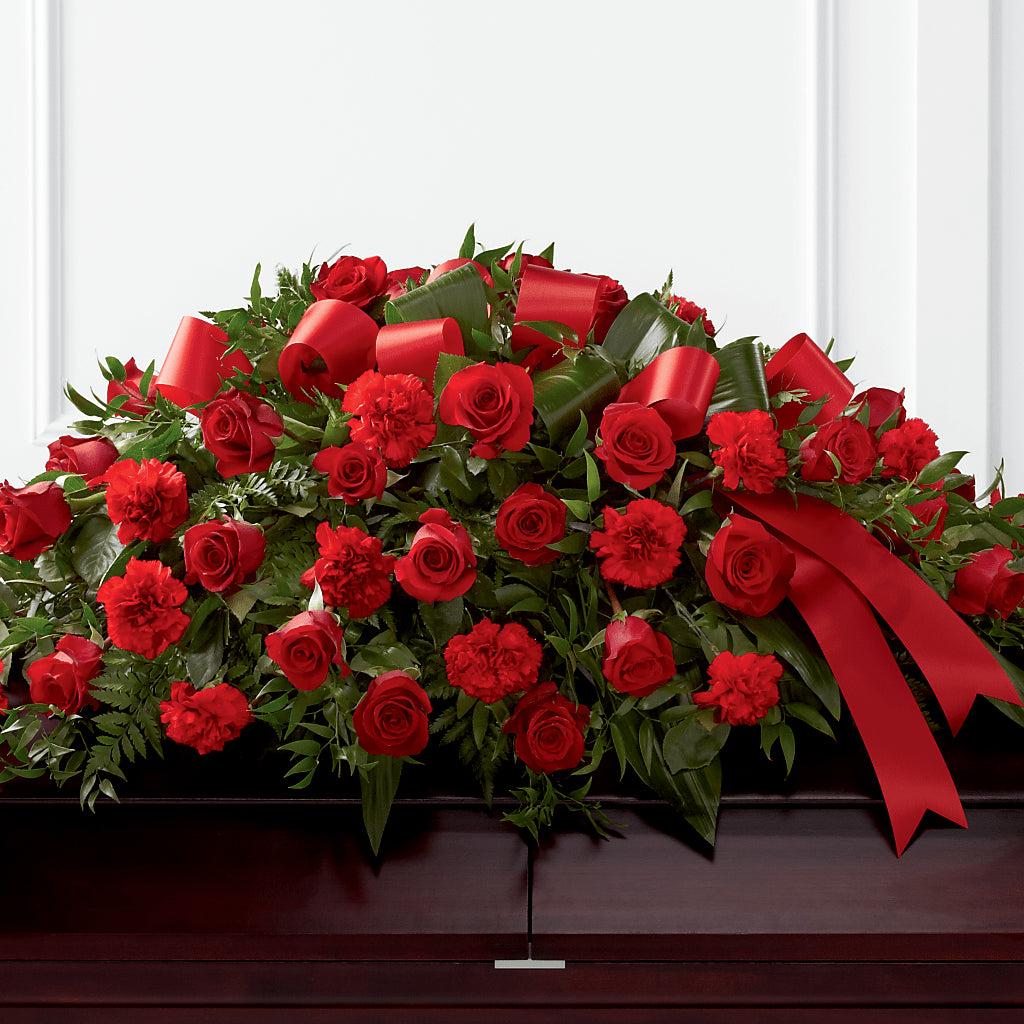 Tribute of Life Casket Spray – The Flower House, Eunice LA