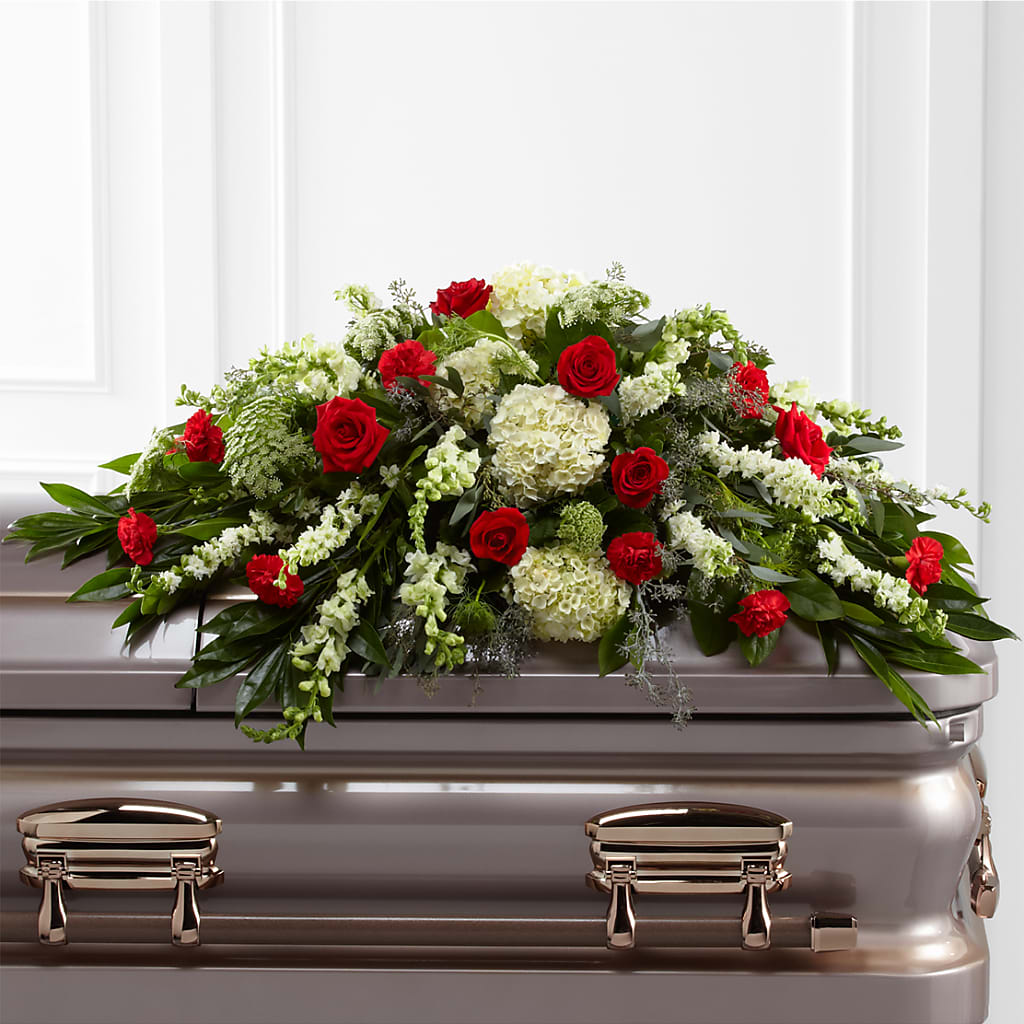 Sincerity Casket Spray – The Flower House, Eunice LA