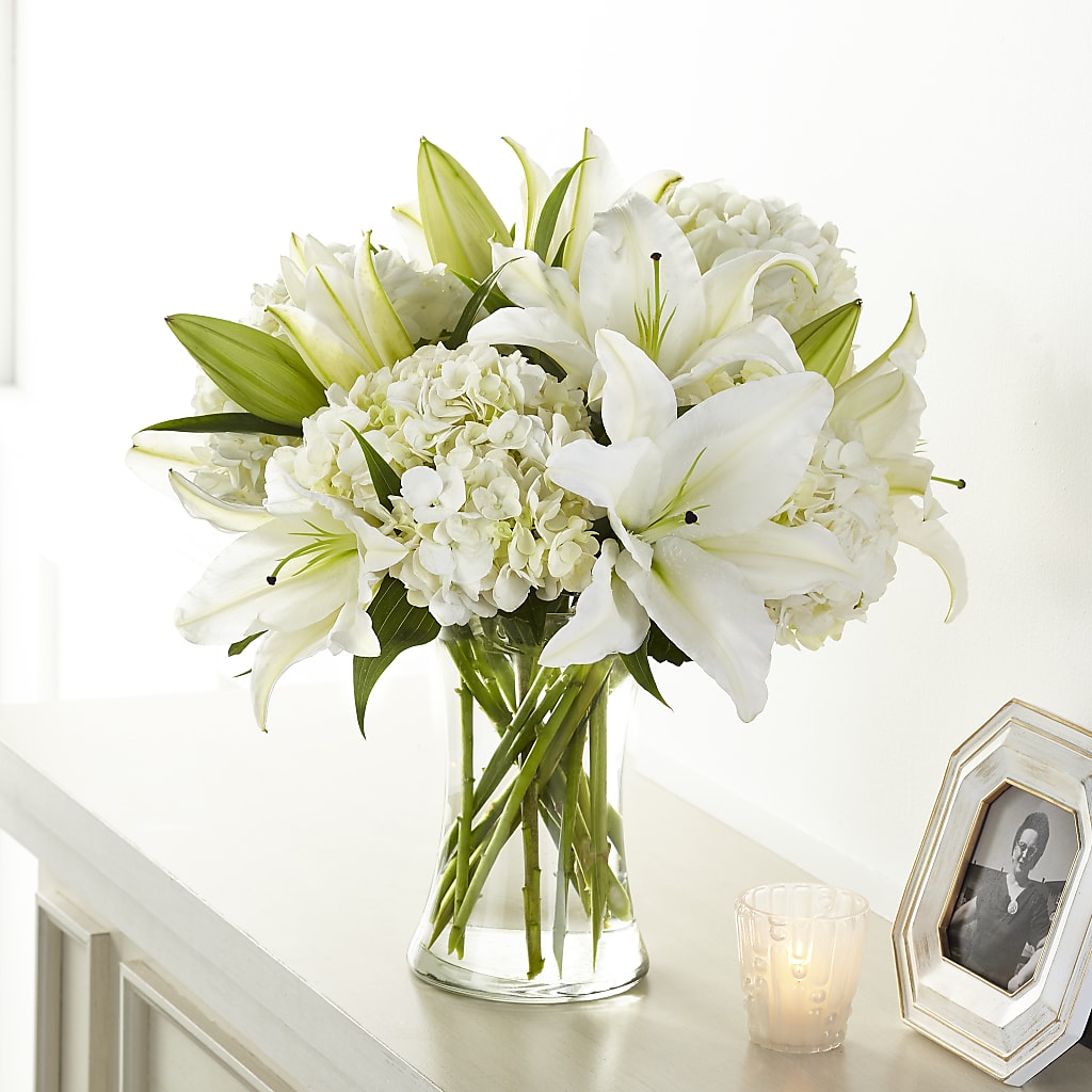Compassionate Lily Bouquet – The Flower House, Eunice LA