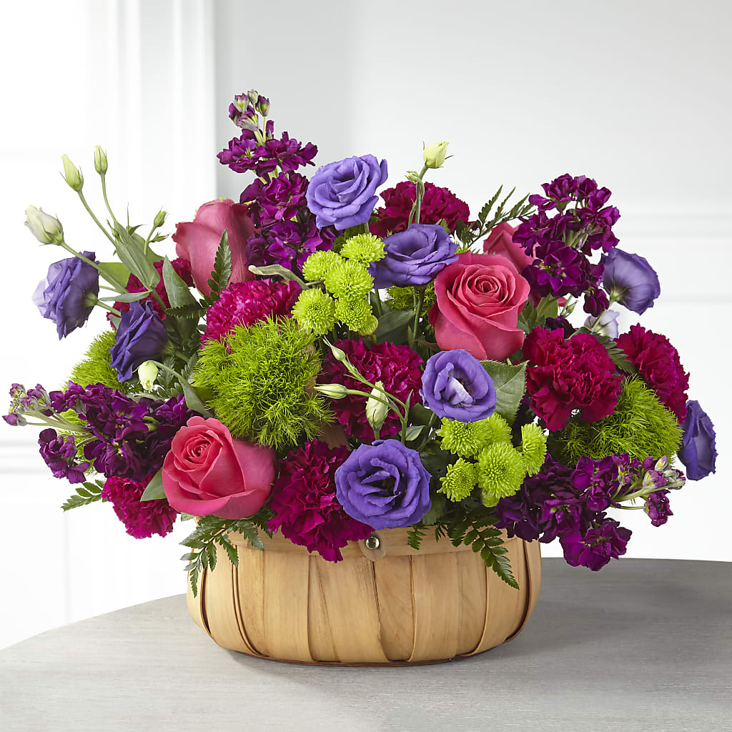Serene Sanctuary Basket – The Flower House, Eunice LA