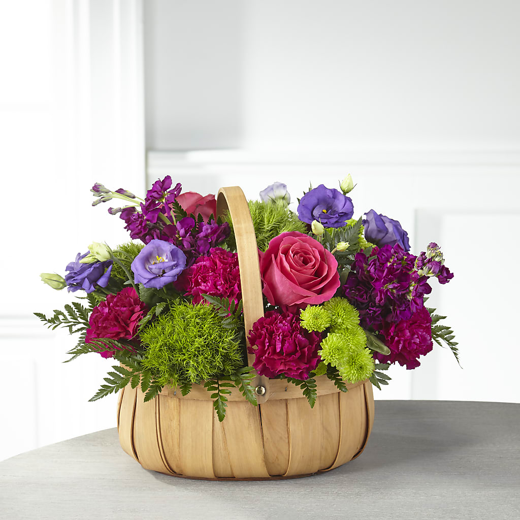 Serene Sanctuary Basket – The Flower House, Eunice LA