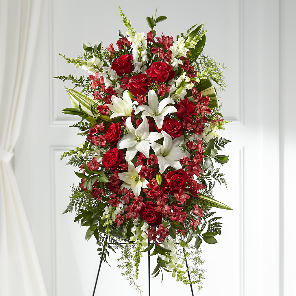 Everlasting Memory Standing Spray – The Flower House, Eunice LA