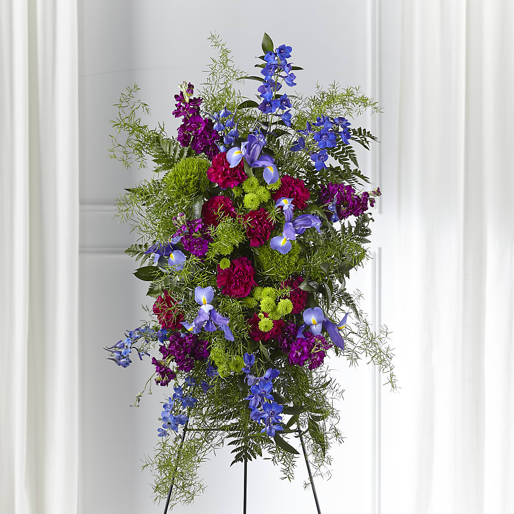 Heavenly Skies Standing Spray – The Flower House, Eunice LA