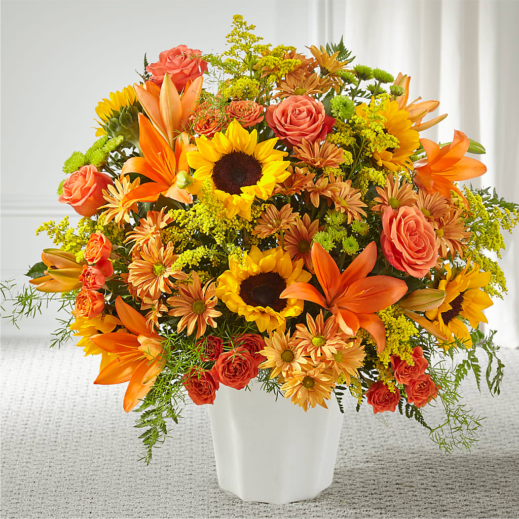 Harvest Thoughts Floor Basket – The Flower House, Eunice LA