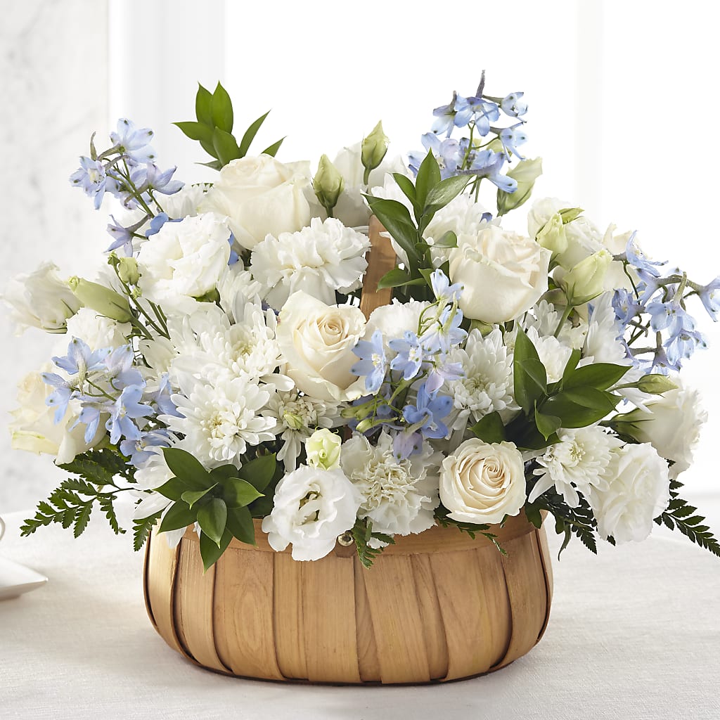 Sincerely Heartfelt Basket – The Flower House, Eunice LA