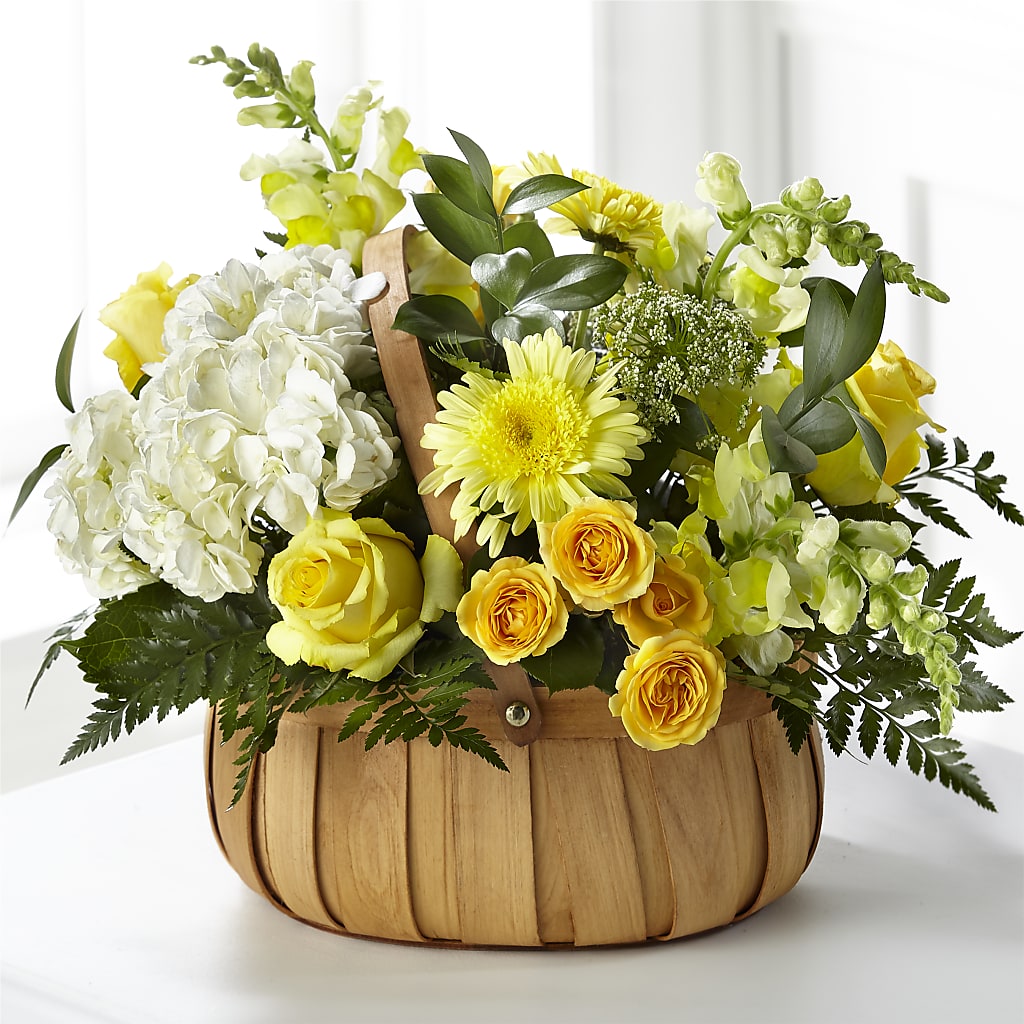 Rustic Remembrance Basket – The Flower House, Eunice LA