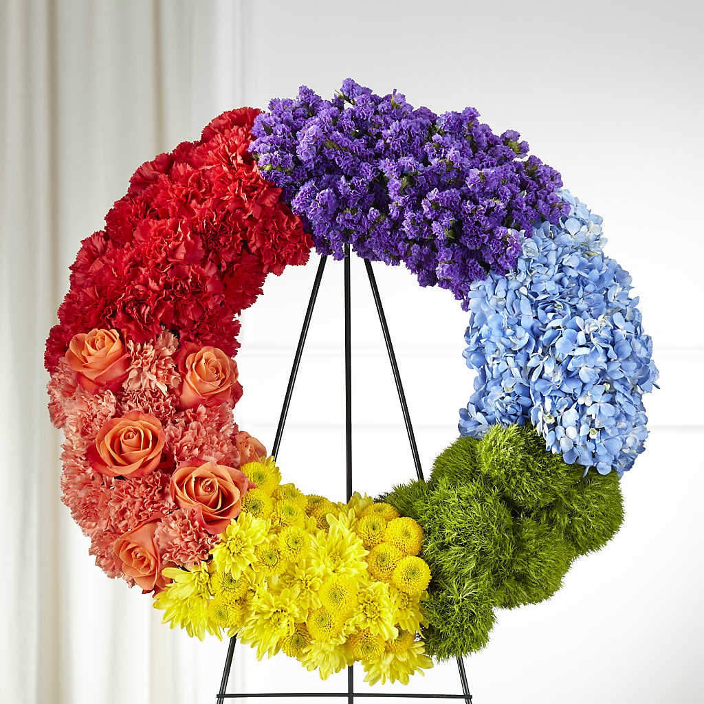 Circle of Love Wreath – The Flower House, Eunice LA