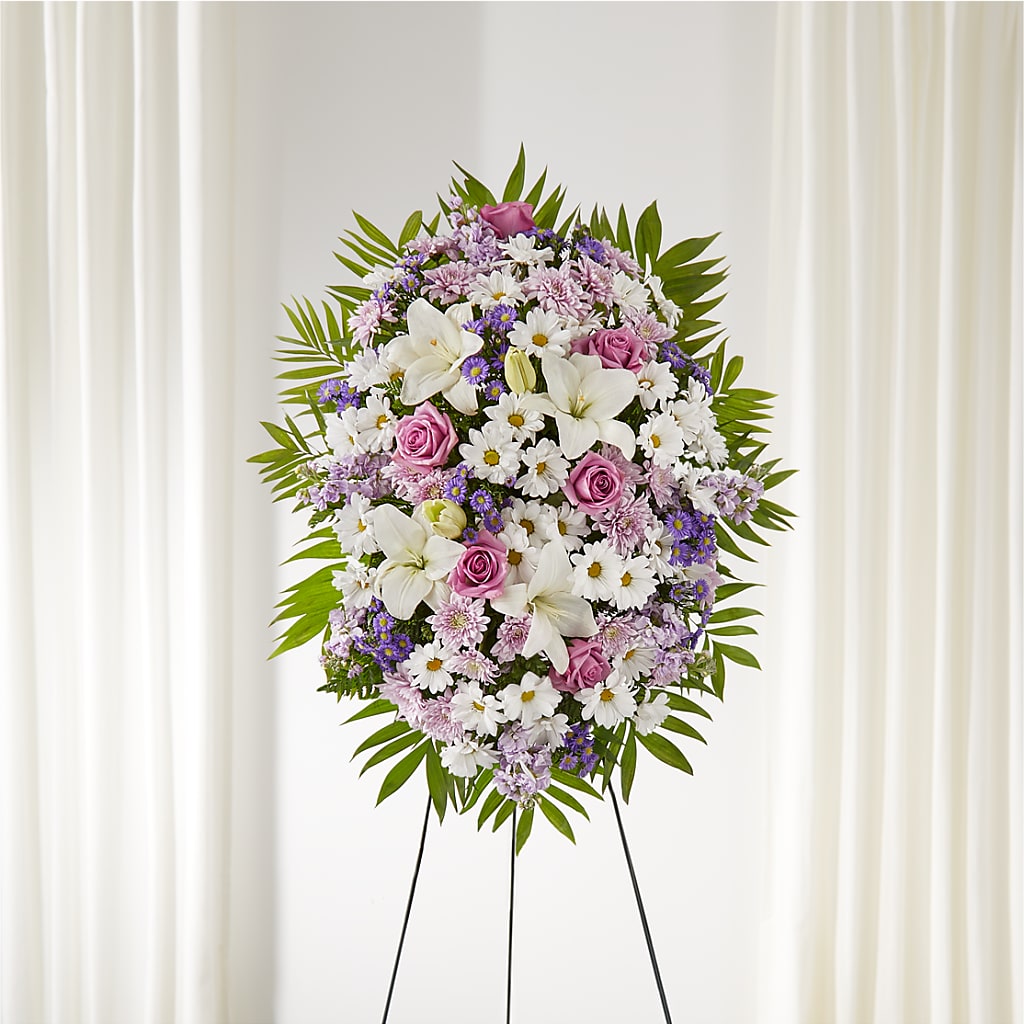 Surrounded by Love Standing Spray – The Flower House, Eunice LA