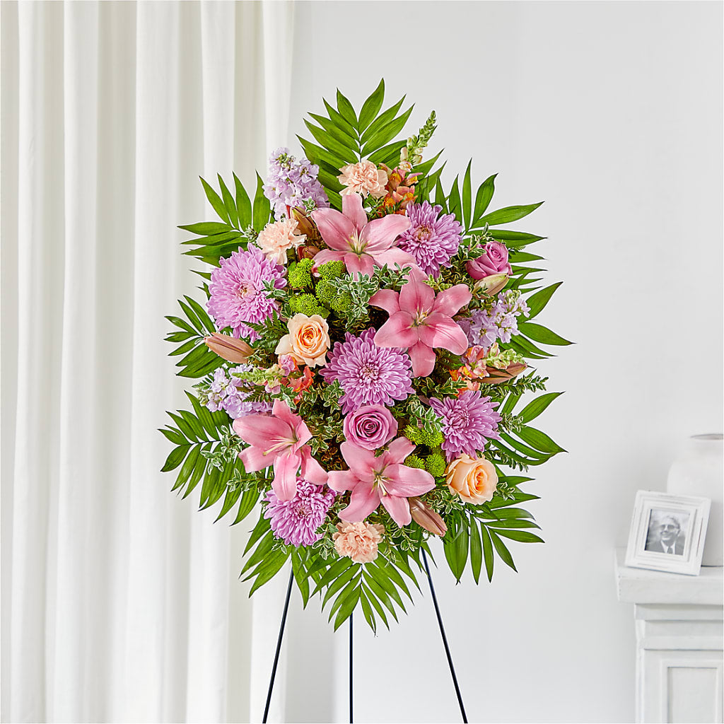 Love & Light Standing Spray – The Flower House, Eunice LA