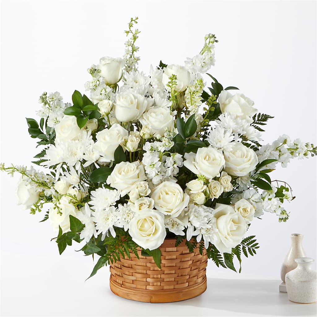 Heartfelt Condolences Arrangement – The Flower House, Eunice LA