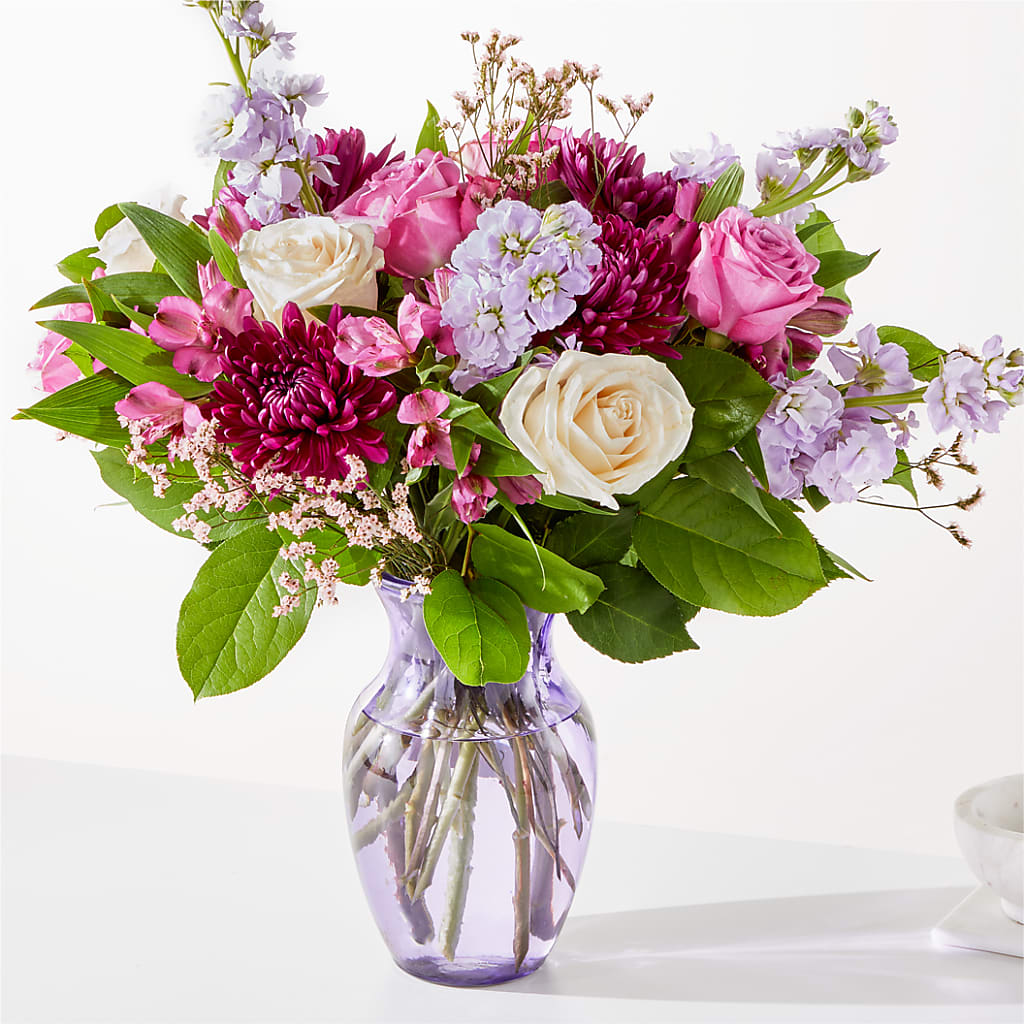 Amethyst Dreams Bouquet – The Flower House, Eunice LA