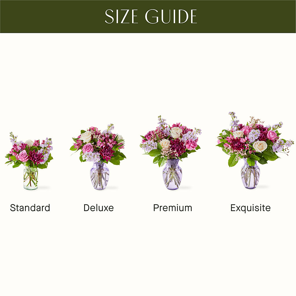 Amethyst Dreams Bouquet – The Flower House, Eunice LA