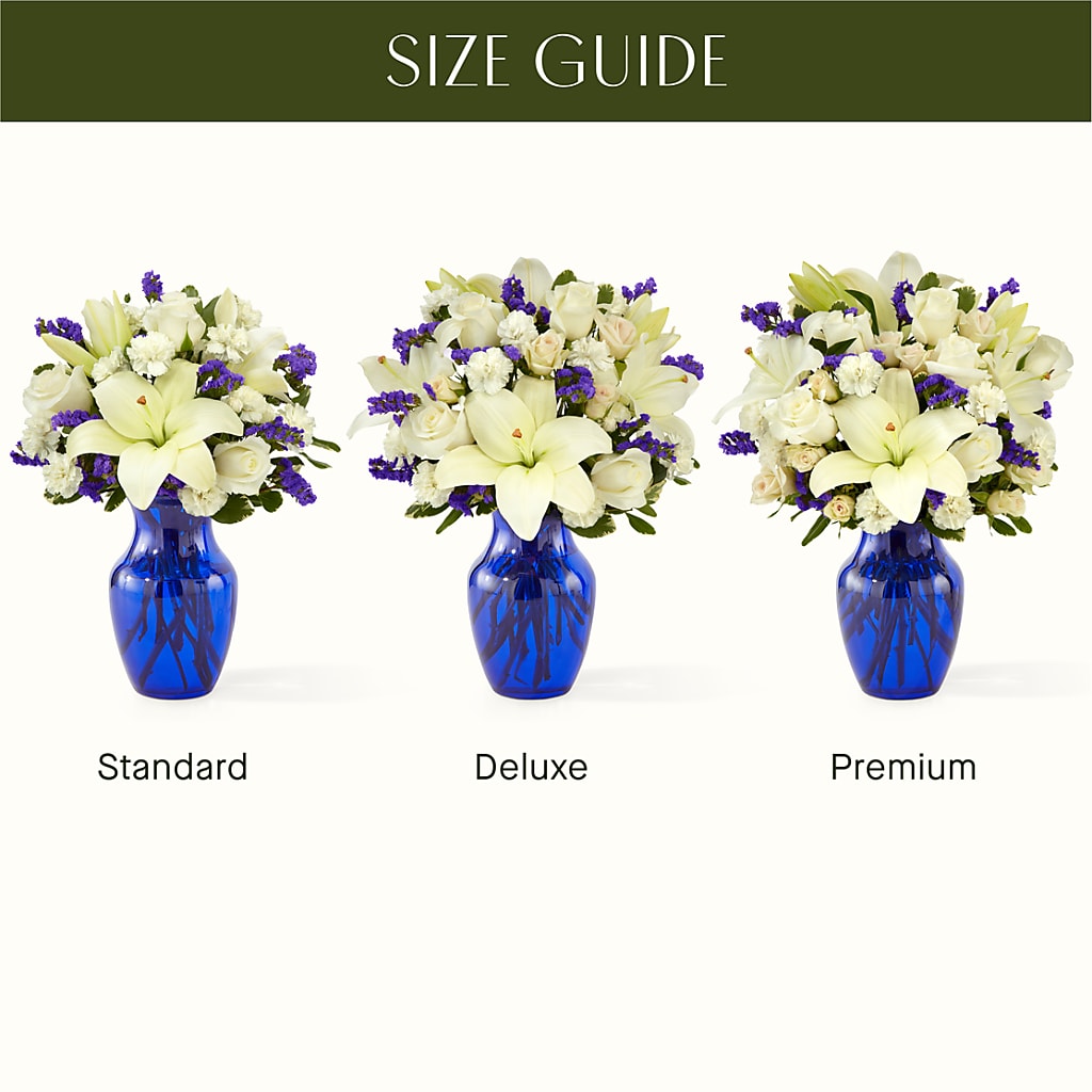 Sapphire Rush Bouquet – The Flower House, Eunice LA