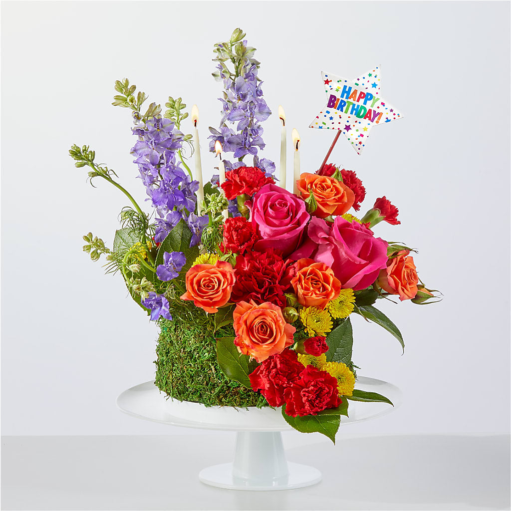 Best Year Yet Floral Cake – The Flower House, Eunice LA