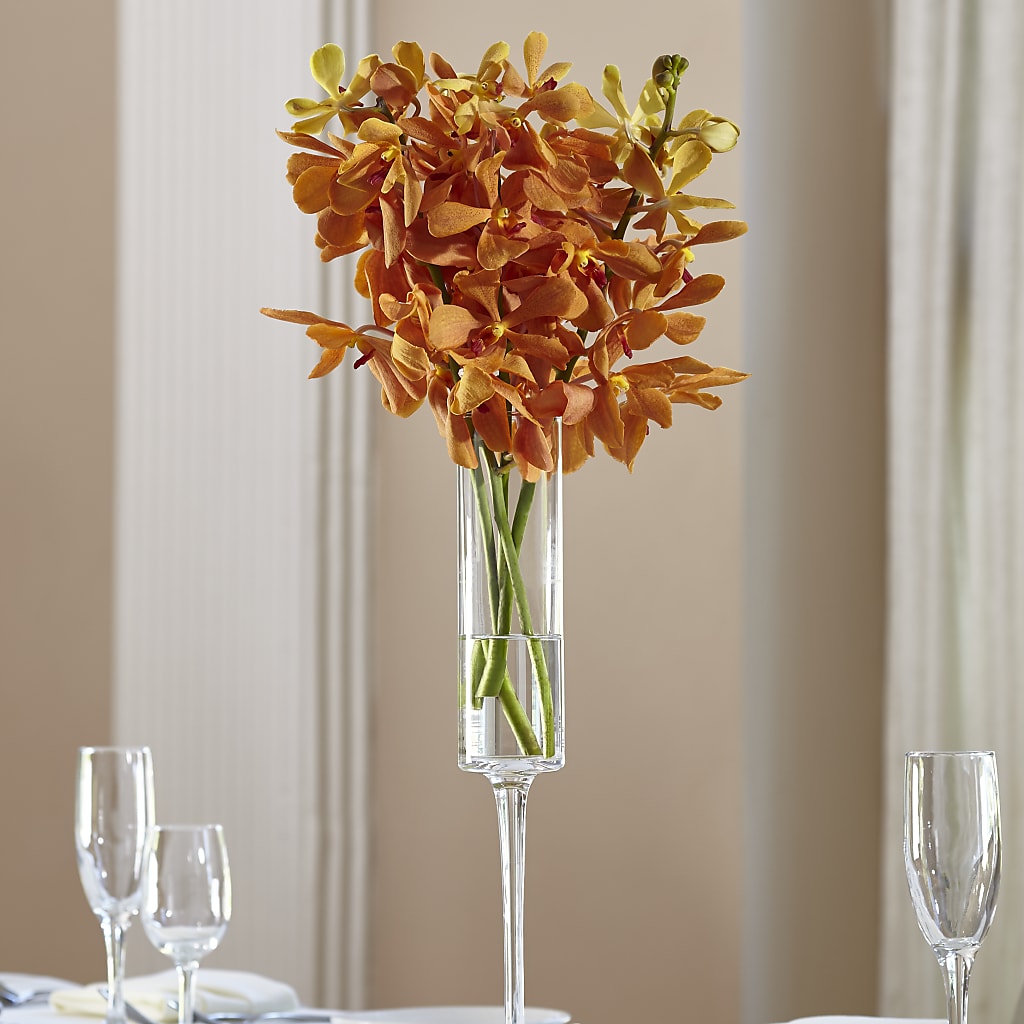 Orange Mokara Bouquet – The Flower House, Eunice LA