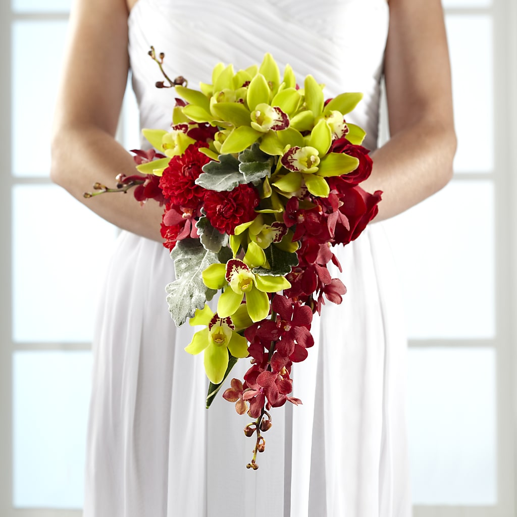Elegant Orchid Bouquet – The Flower House, Eunice LA