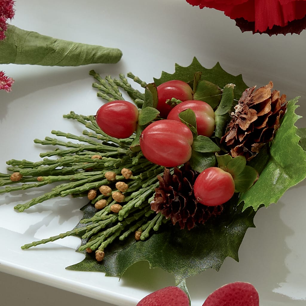 Red Berry Boutonniere – The Flower House, Eunice LA