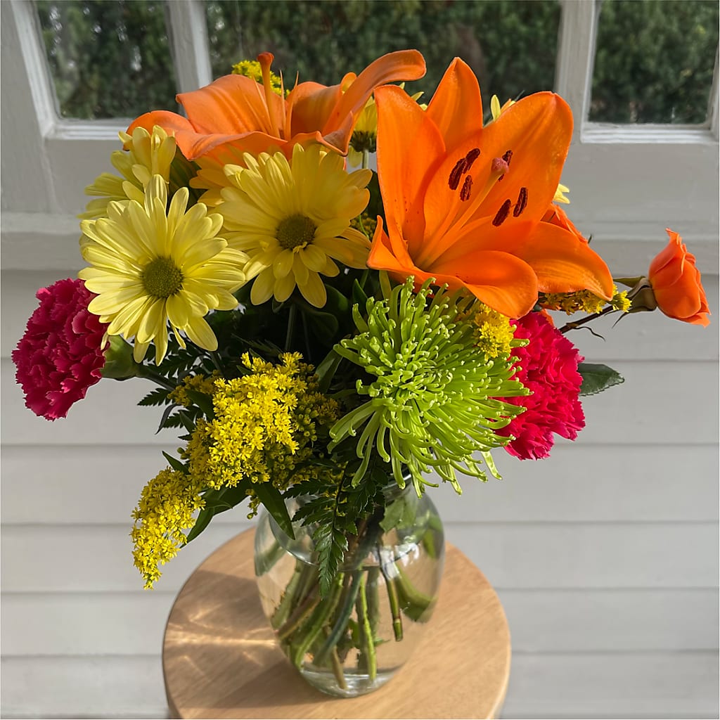 Bold & Bright – A Florist Original –  The Flower House, Eunice LA