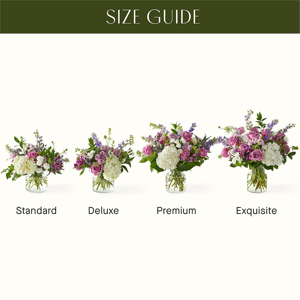 Violet Caress Bouquet –  The Flower House, Eunice LA