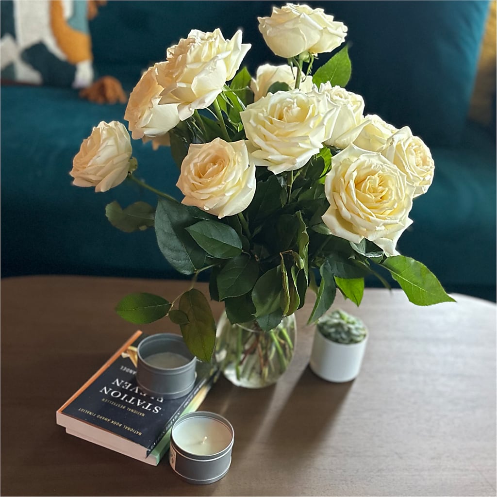 Long Stem Yellow Rose Bouquet –  The Flower House, Eunice LA