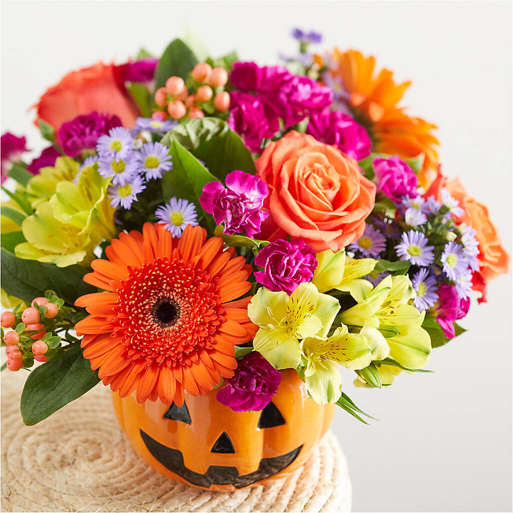 Tricks & Treats Pumpkin –  The Flower House, Eunice LA