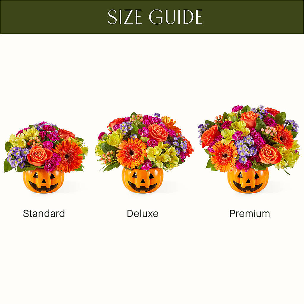 Tricks & Treats Pumpkin –  The Flower House, Eunice LA