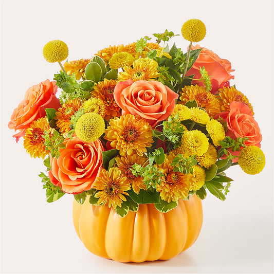 Gourdgeous Pumpkin –  The Flower House, Eunice LA