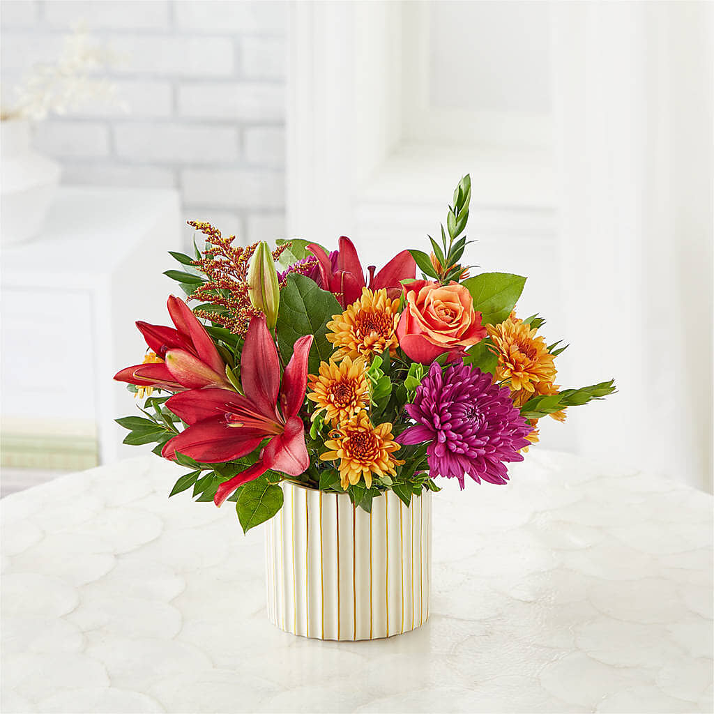 Burgundy Landscape Bouquet –  The Flower House, Eunice LA
