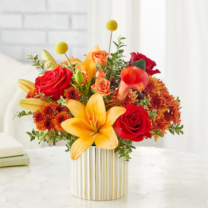 Scarlet Skies Bouquet –  The Flower House, Eunice LA