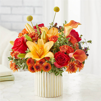 Scarlet Skies Bouquet –  The Flower House, Eunice LA