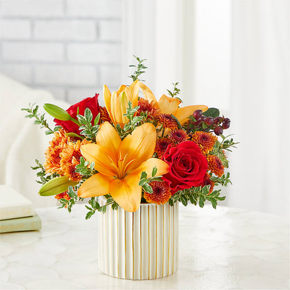 Scarlet Skies Bouquet –  The Flower House, Eunice LA
