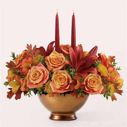 Harvest Table Centerpiece –  The Flower House, Eunice LA