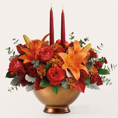 Fruits of Fall Centerpiece –  The Flower House, Eunice LA
